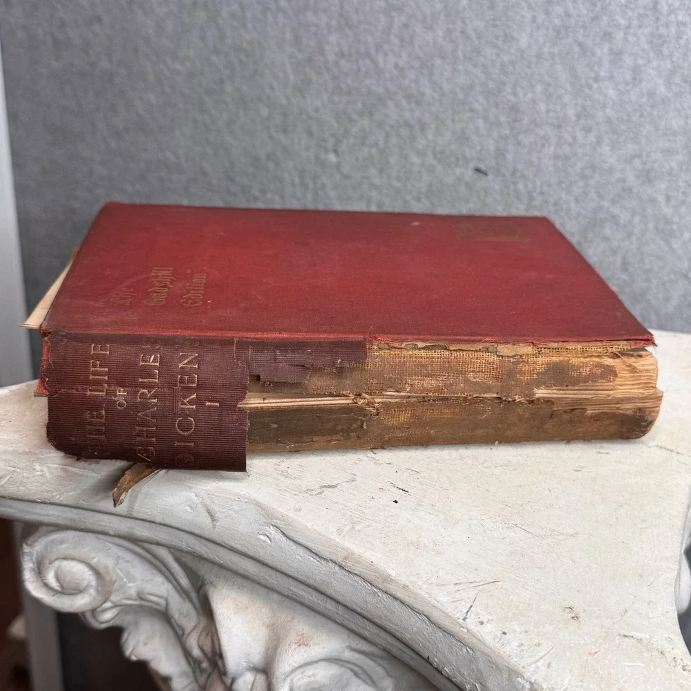 Life of Charles Dickens John Forster 2 Vol Set‎ 1899 Gadshill Chapman Hall